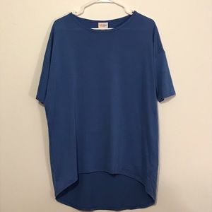 Solid Blue LuLaRoe Irma
